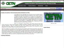 Tablet Screenshot of cetn.countyexecutives.org
